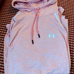 Under armour hooded shirt